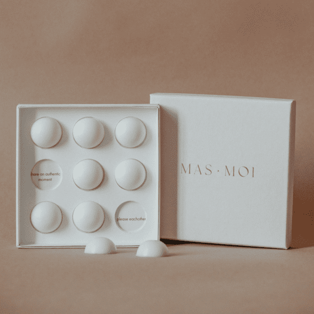 Coffret Mas.moi Coco Vanille – Perles de Massage Sensuelles